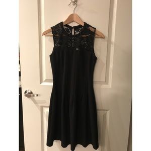 Black Lace Cocktail Dress